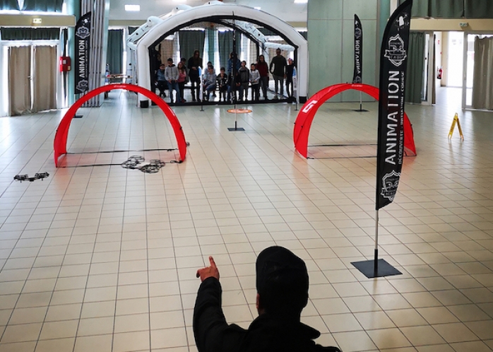 Votre animation course de drones