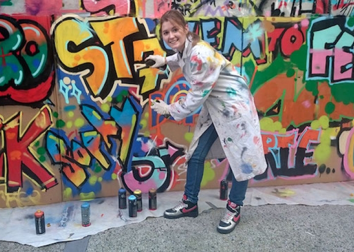 Découvrez l'animation street art 