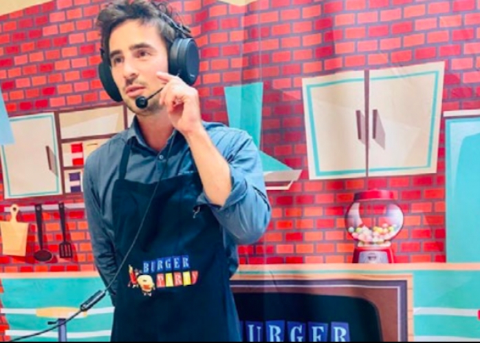 Animation Burger Quiz en Visio