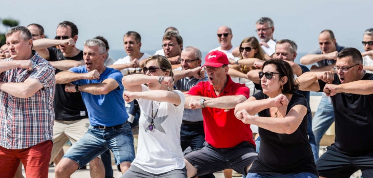 Team-Building Rugby HAKA événement entreprise